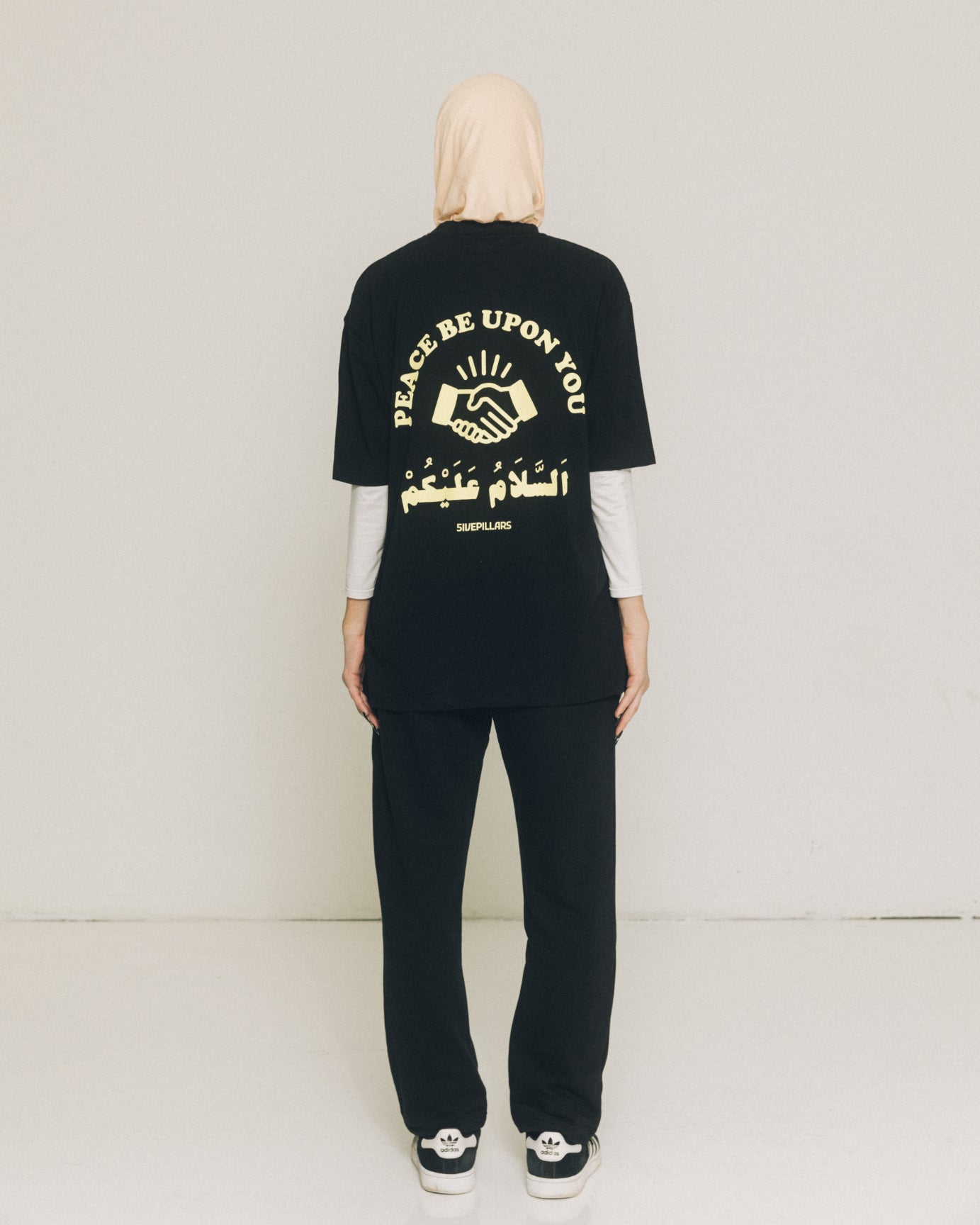 Peace Be Upon You Tee - Black
