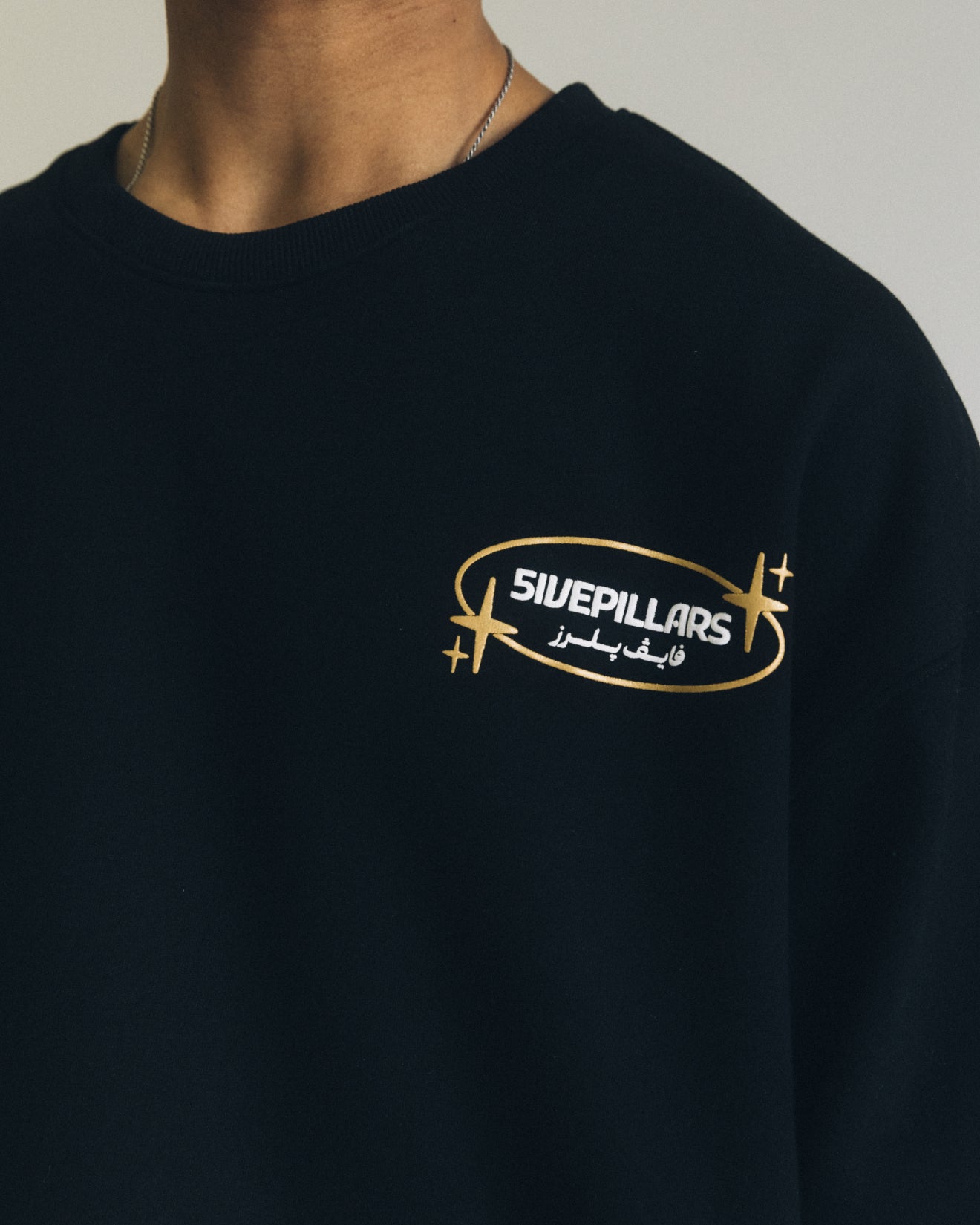 Glad Tidings Crewneck - Black