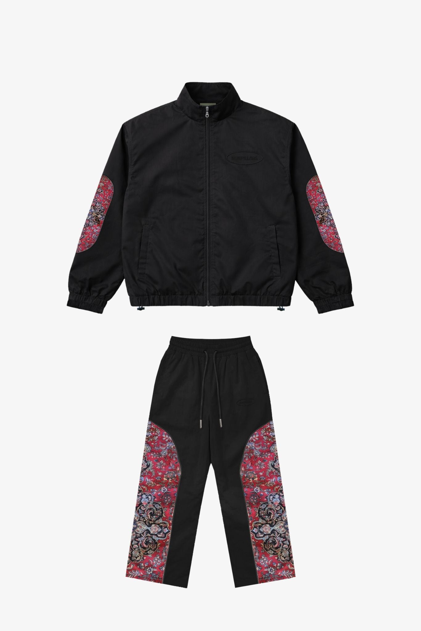 Rug Tracksuit Set Black