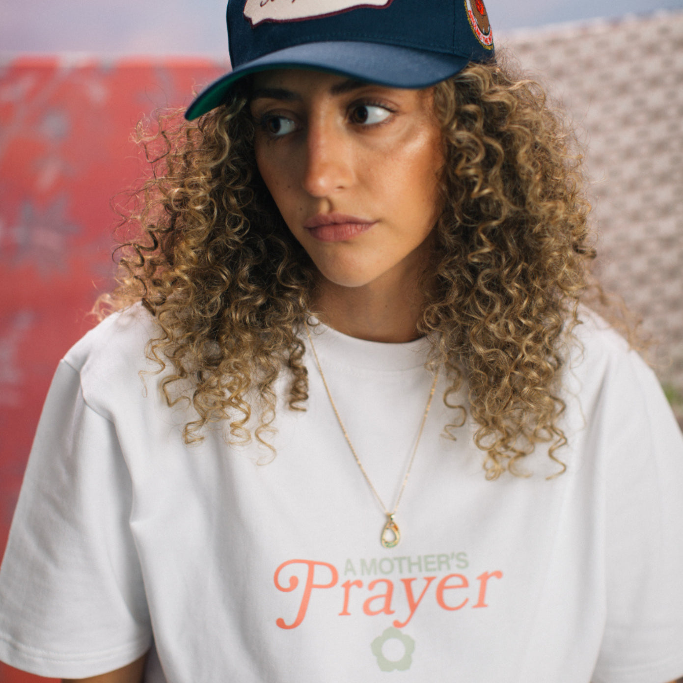 A Mother's Prayer Tee - White