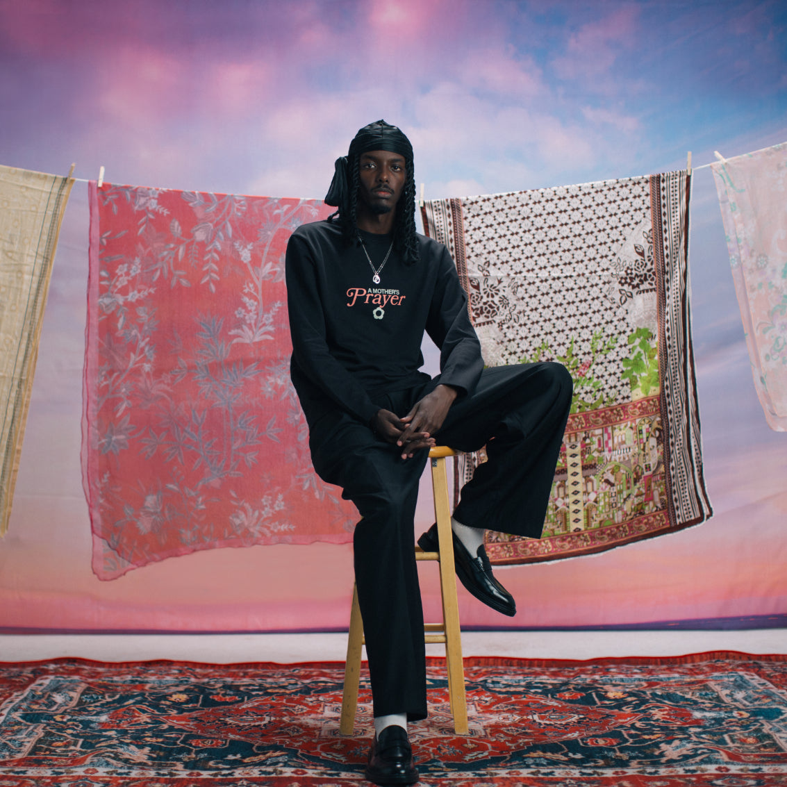 A Mother's Prayer L/S Tee - Black