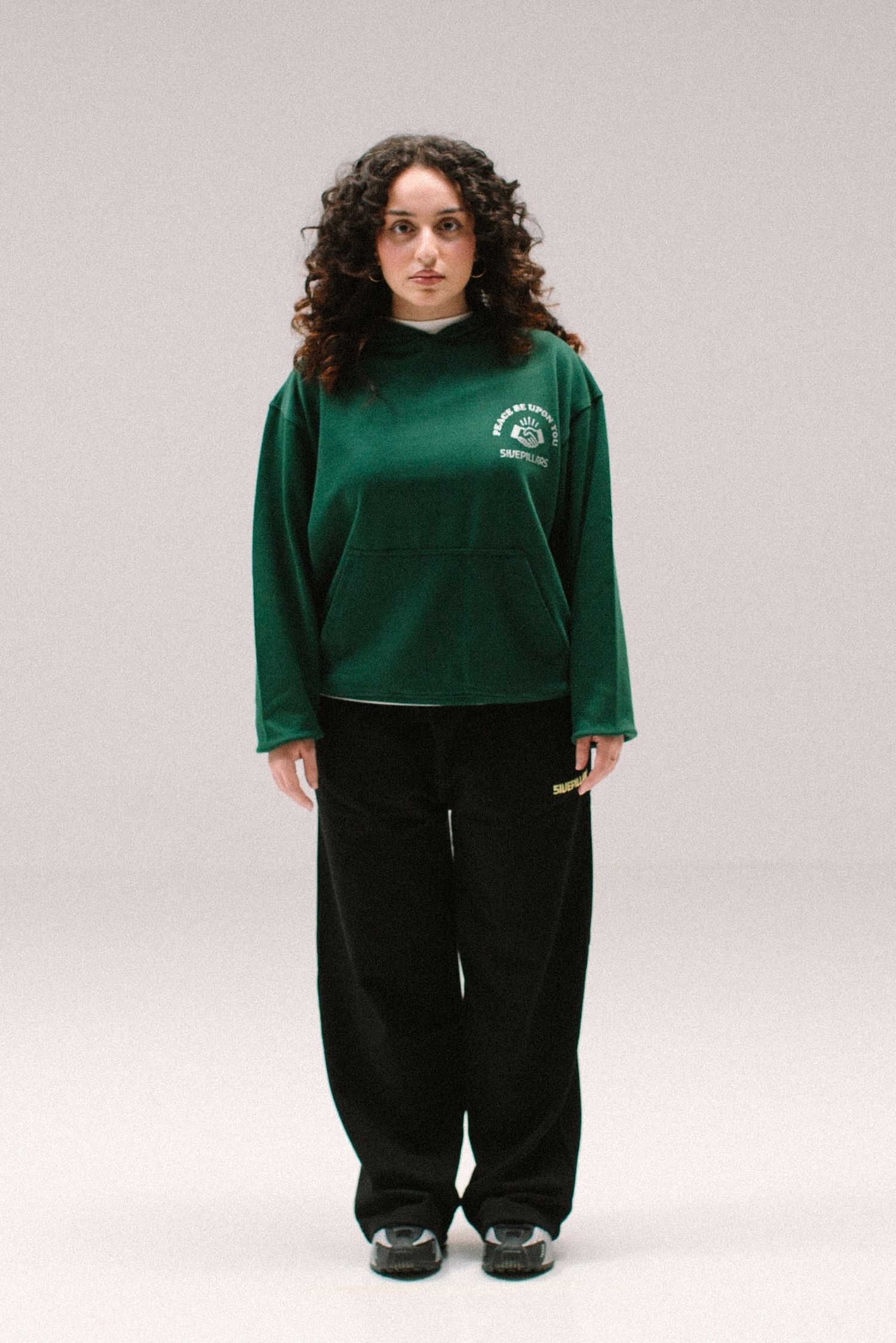 Peace Be Upon You Hoodie - Green