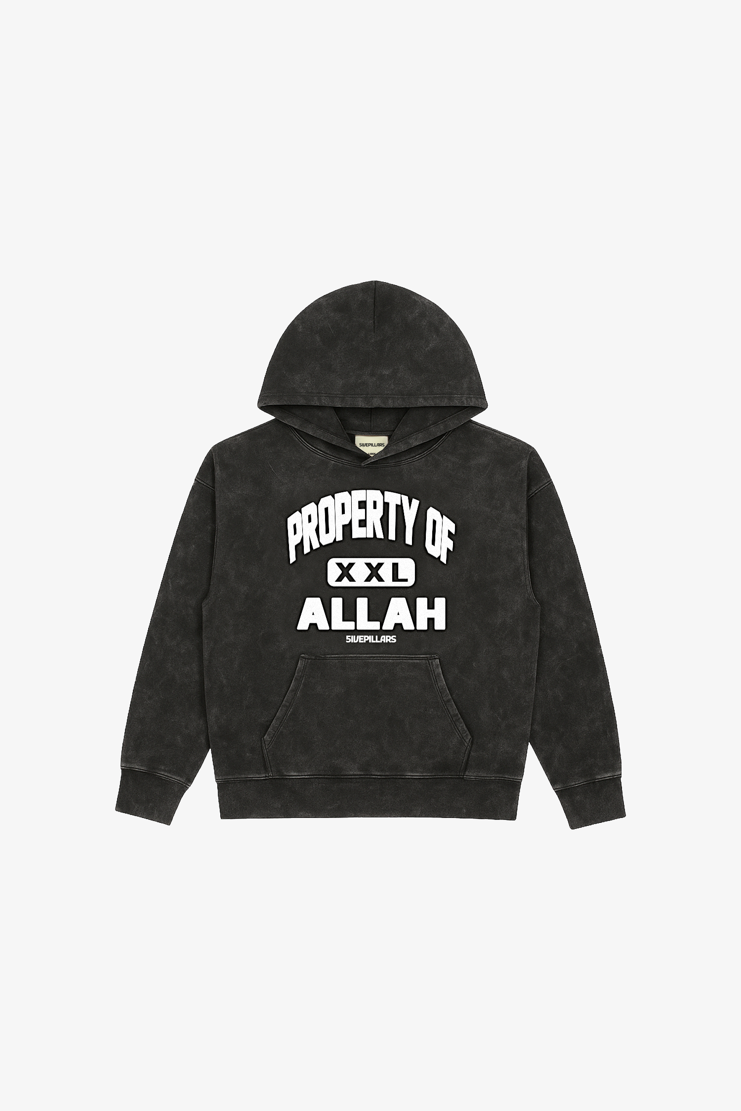 POA Hoodie - Washed Black