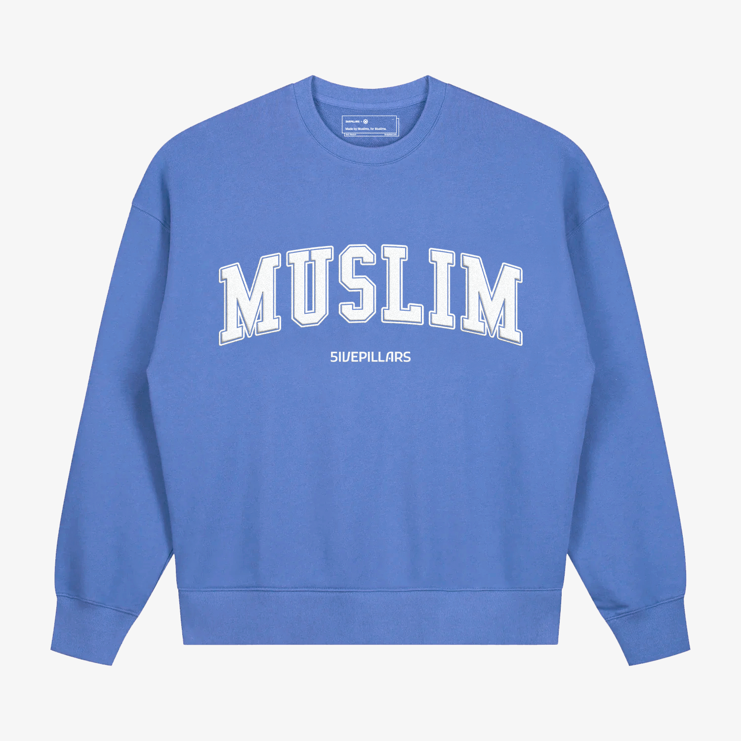 Muslim Crewneck - Washed Blue