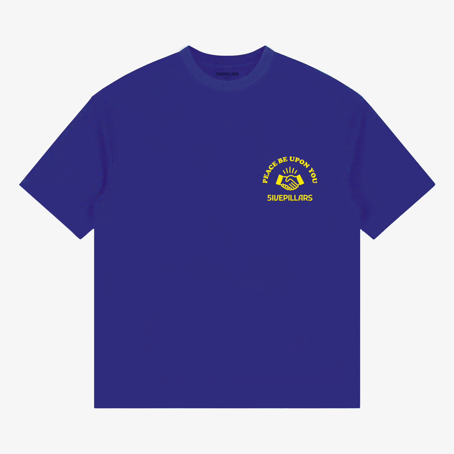 Peace Be Upon You Tee - Blue