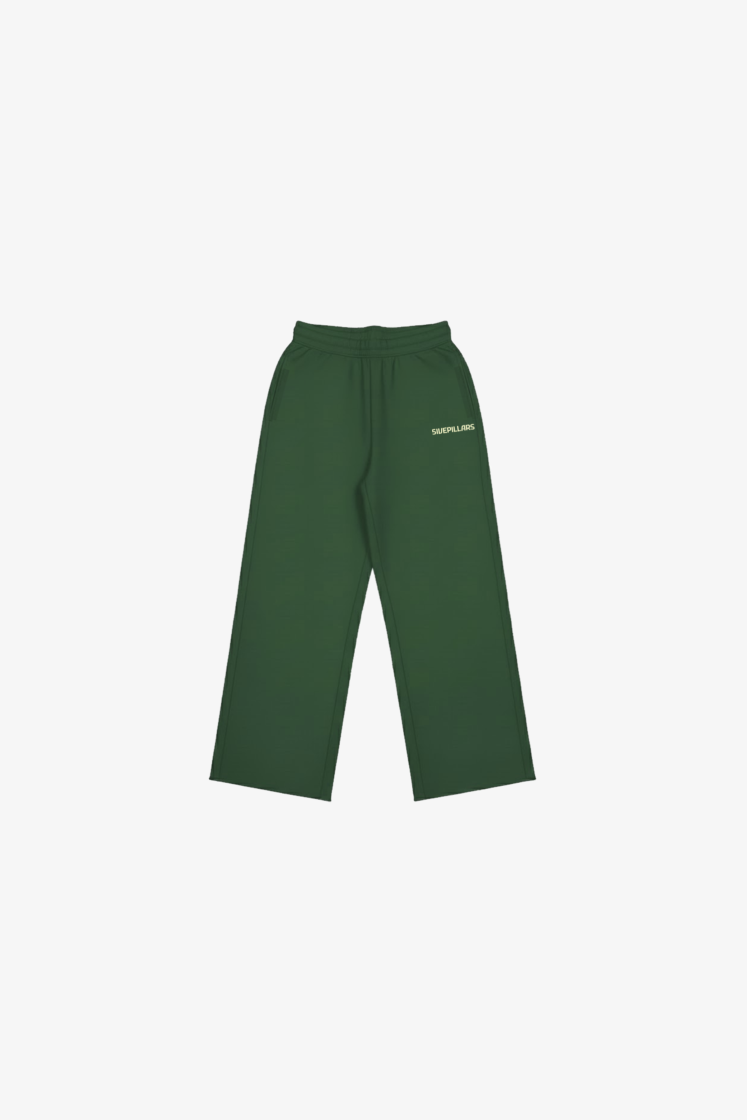 Hub (Love) Relaxed Fit Sweatpants - Forest Green