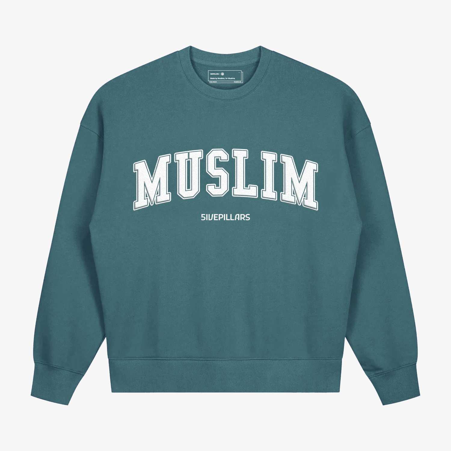 Muslim Crewneck - Washed Green