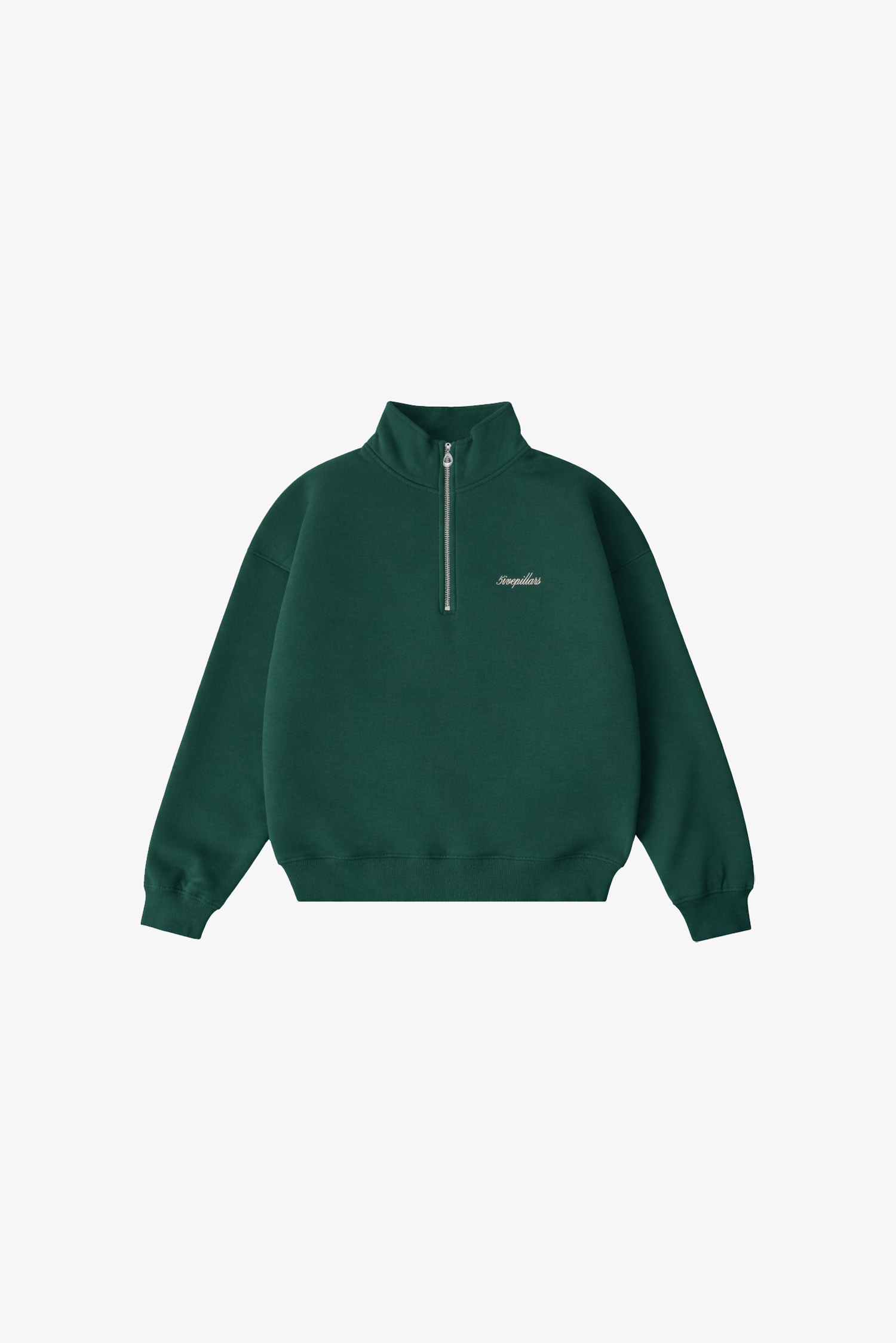 Script Quarter-Zip Fleece - Green