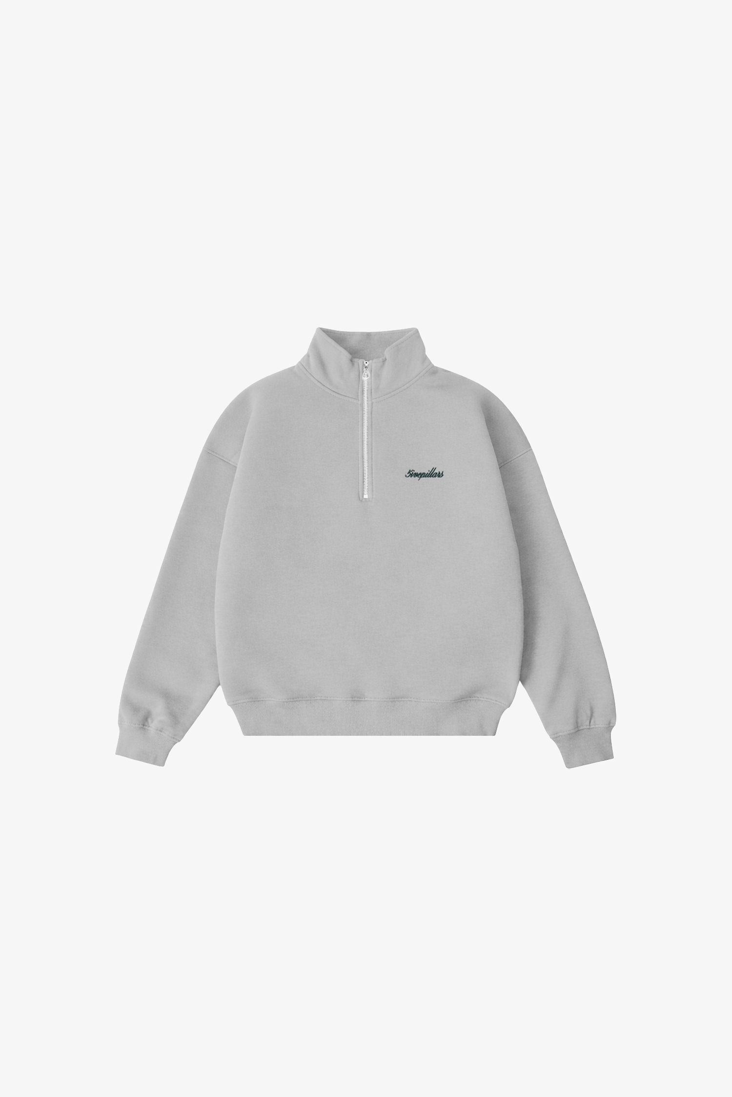 Script Quarter-Zip Fleece - Grey
