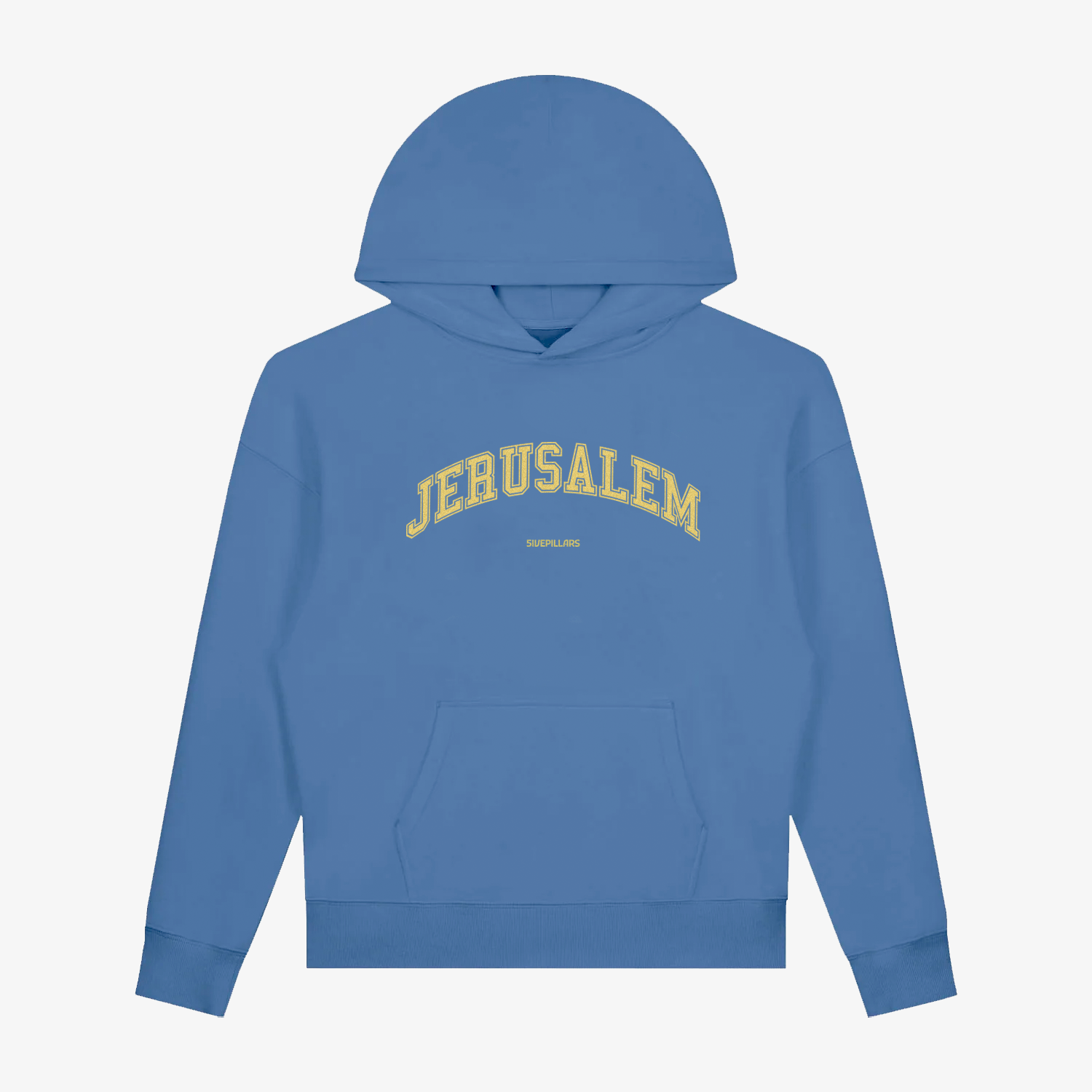 Jerusalem Hoodie - Sky Blue
