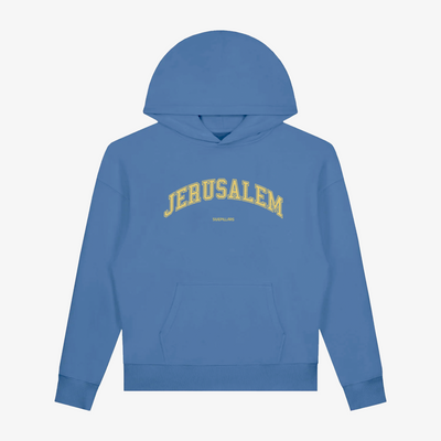 Jerusalem Hoodie - Sky Blue