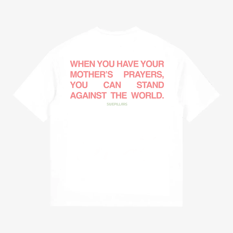 A Mother's Prayer Tee - White