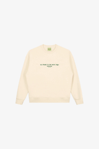 The Most High Crewneck - Cream