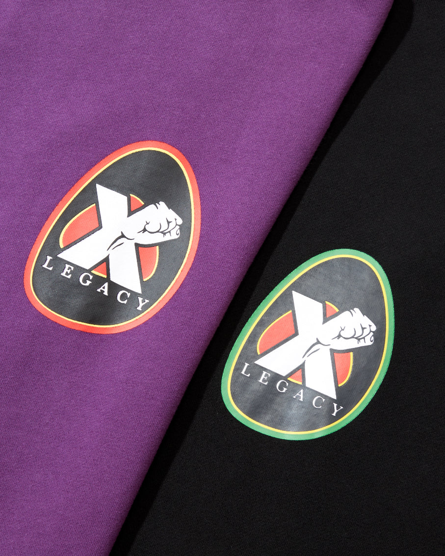 Brother Malcolm Crewneck - Purple