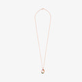 5ivepillars Multicolor Logo Necklace - Rose Gold