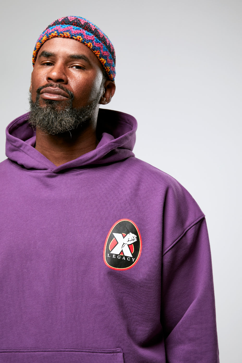 Brother Malcolm Hoodie - Purple