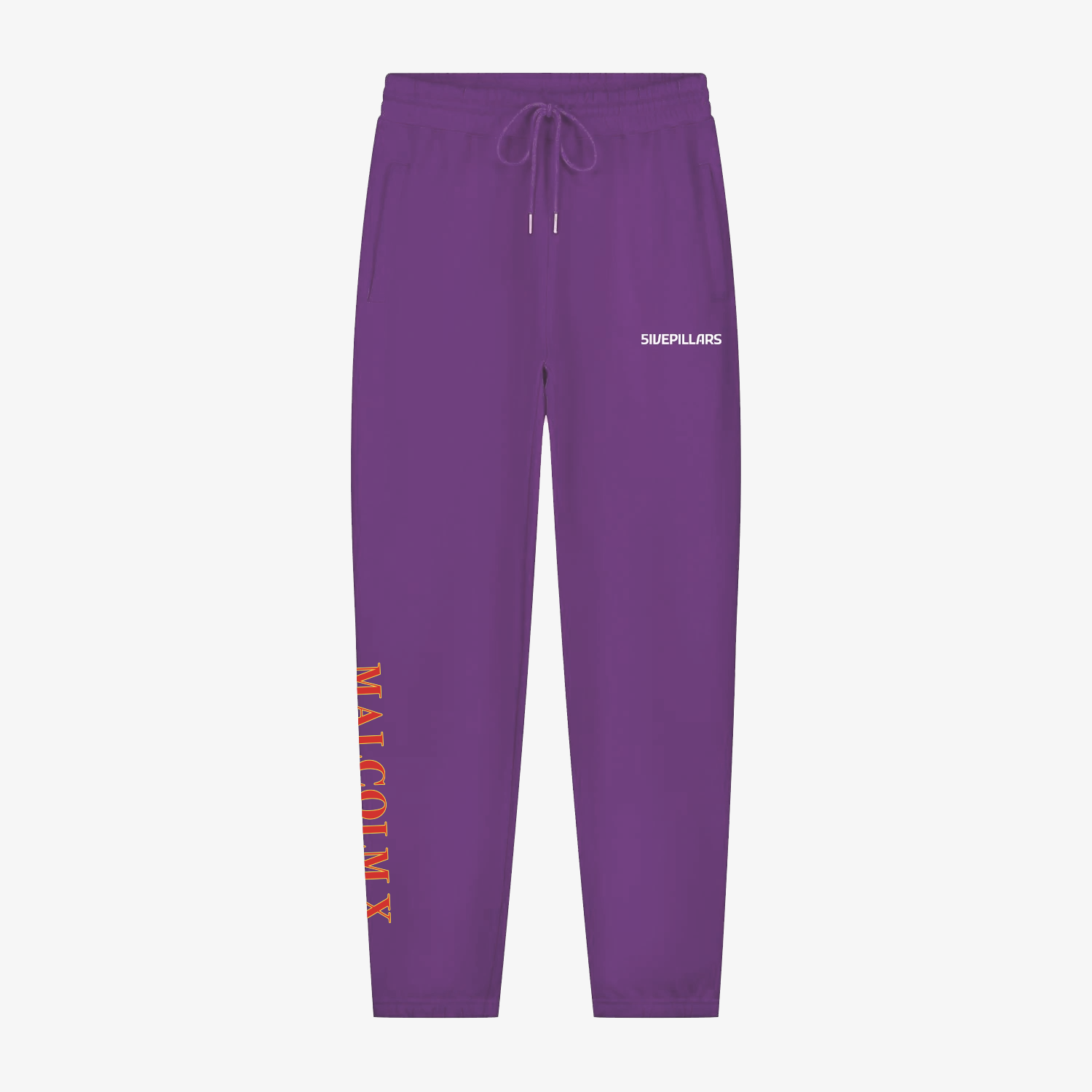 Malcolm X Sweatpants - Purple