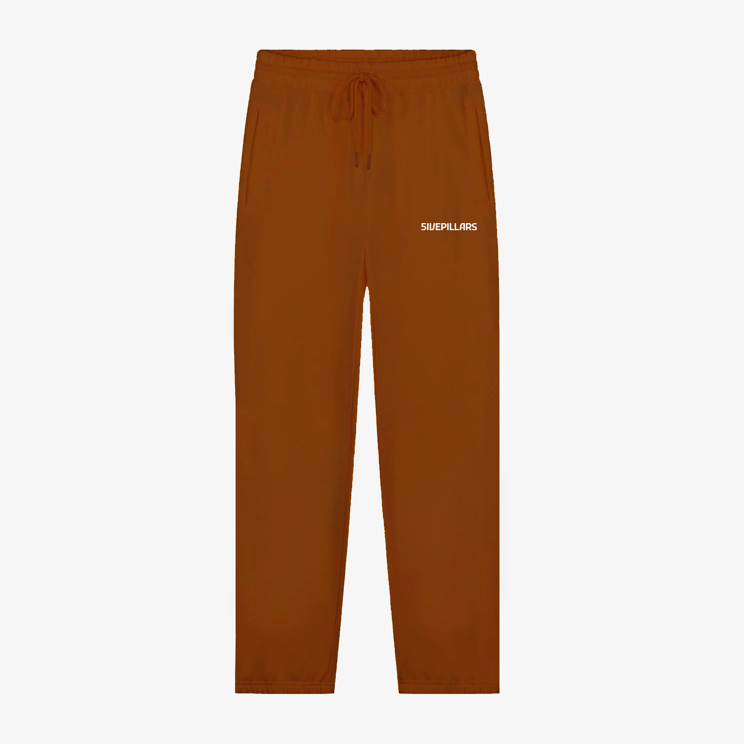 5ivepillars Relaxed Fit Sweatpants - Umber